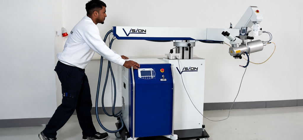 Reparação de moldes com micro solda a laser: Vision Laser